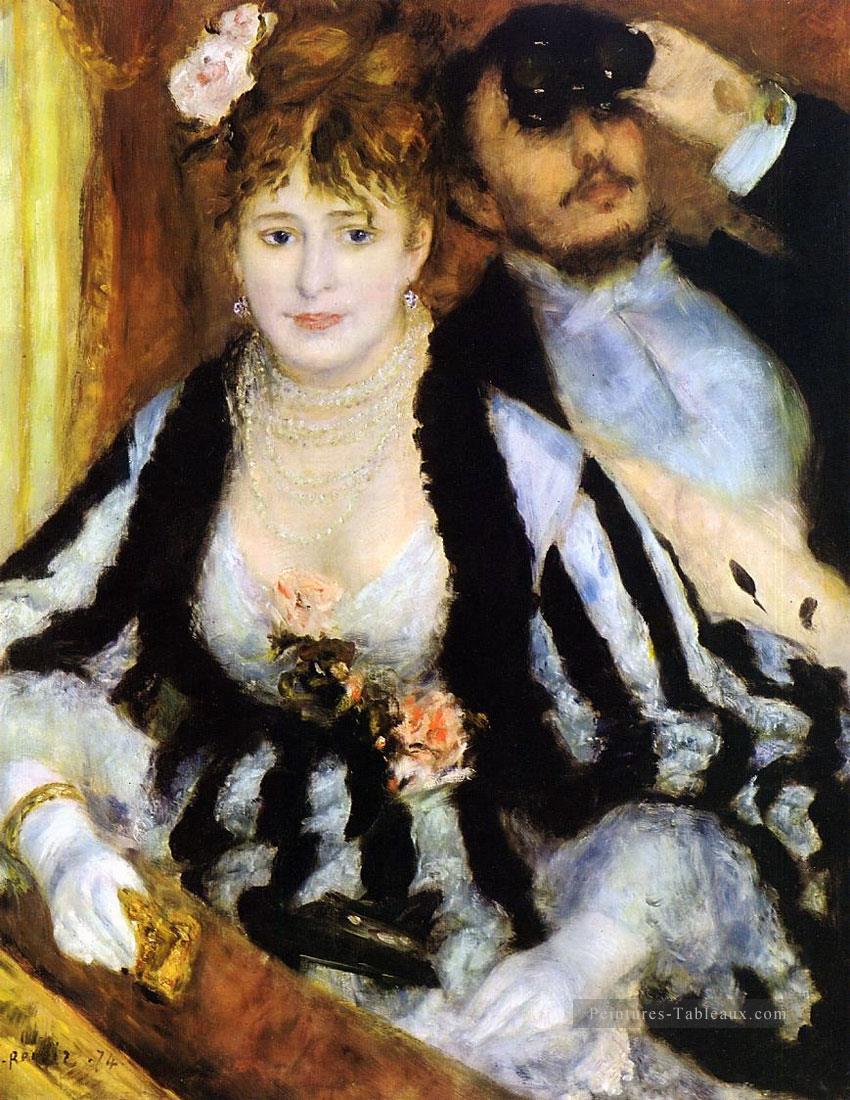 Maître La Loge Pierre Auguste Renoir Peintures à l'huile